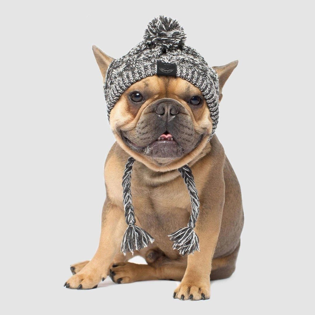 Fuzzy Kitted Hat